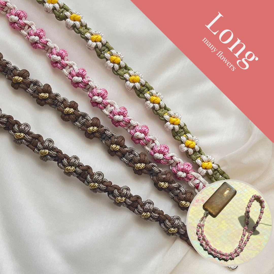 SPRING SALE 15%〜OFF【Long】タクティカルコード製スマホストラップ/スマホショルダー