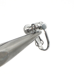 【10個/5ペア】ess12 ステンレス お皿付き イヤリング金具 13mm 3枚目の画像