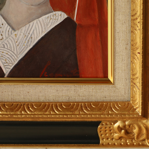 薫香』油彩肉筆画