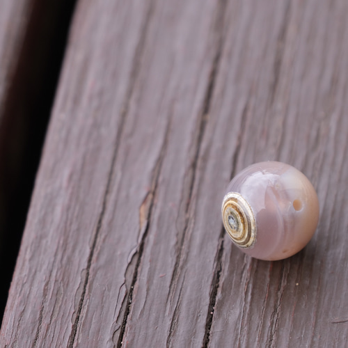 ゴビ石−856 ゴビ瑪瑙 眼石 『金瞳』パワースートン