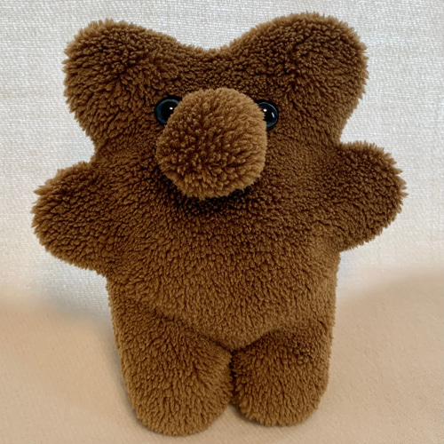 もこもこくまのぬいぐるみ ミニサイズ テディベアブラウン ぬいぐるみ