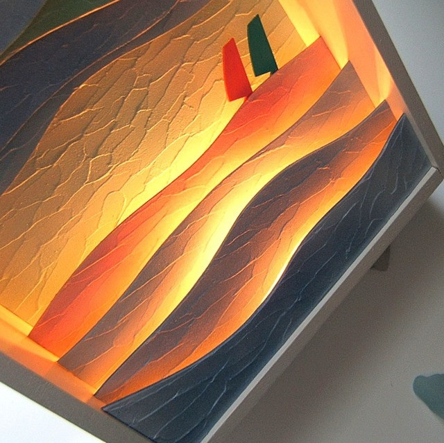 おだやかな海、風に帆をまかせて～風帆 11,700円