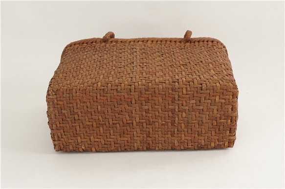 山葡萄 籠 カゴ かごバック やまぶどう 細ひご 中布と内ポケット付き