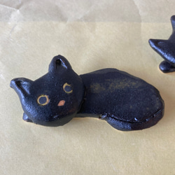 黒猫の箸置き 3枚目の画像