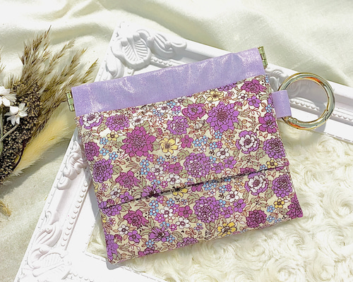 ぽいっしゅポーチ ポケットティッシュケース ゴミ入れ ポーチ Lyra