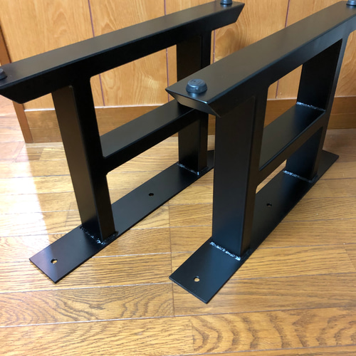 アイアン脚付き！楠木一枚板センターテーブル！ ローテーブル