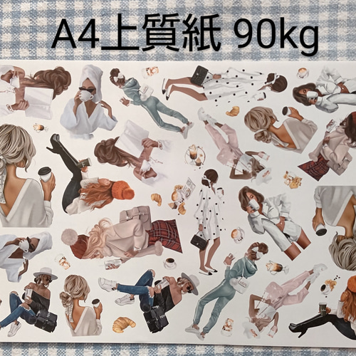 80サイズ　コラージュシート　デザインペーパー　まとめ売り 大量 デザインペーパー コラージュシート まとめ売り A4 国内