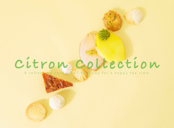 レモンのフレーバークッキー缶 2枚目の画像