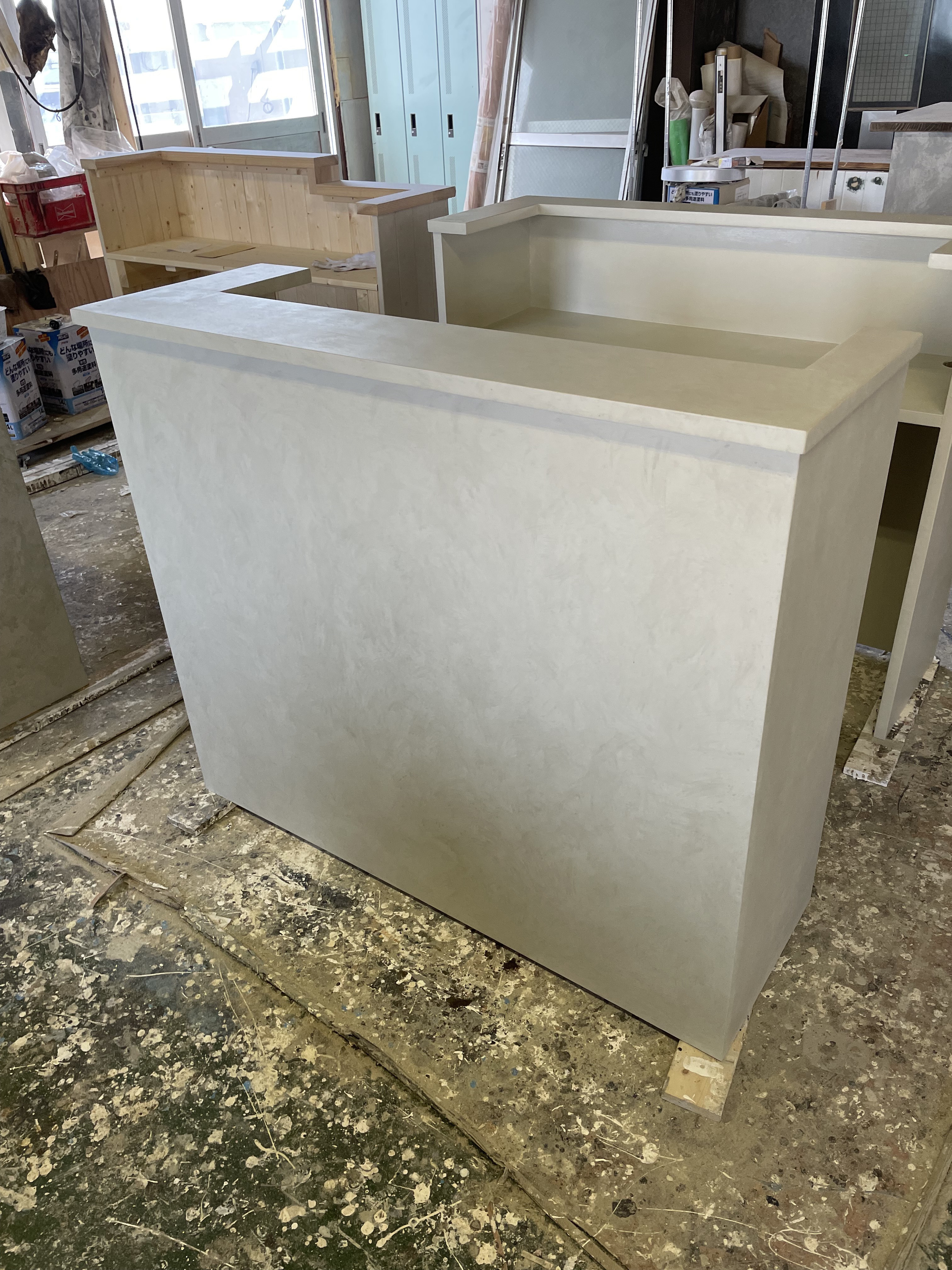 レジカウンター　受付カウンター