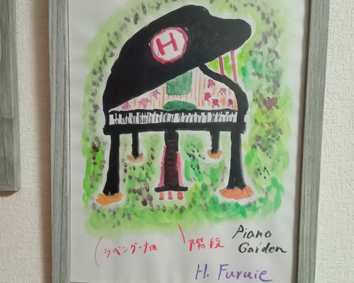 まーちゃん絵画2点 絵画2点 絵画 H. FURUIE 通販 15505894｜Creema(クリーマ)