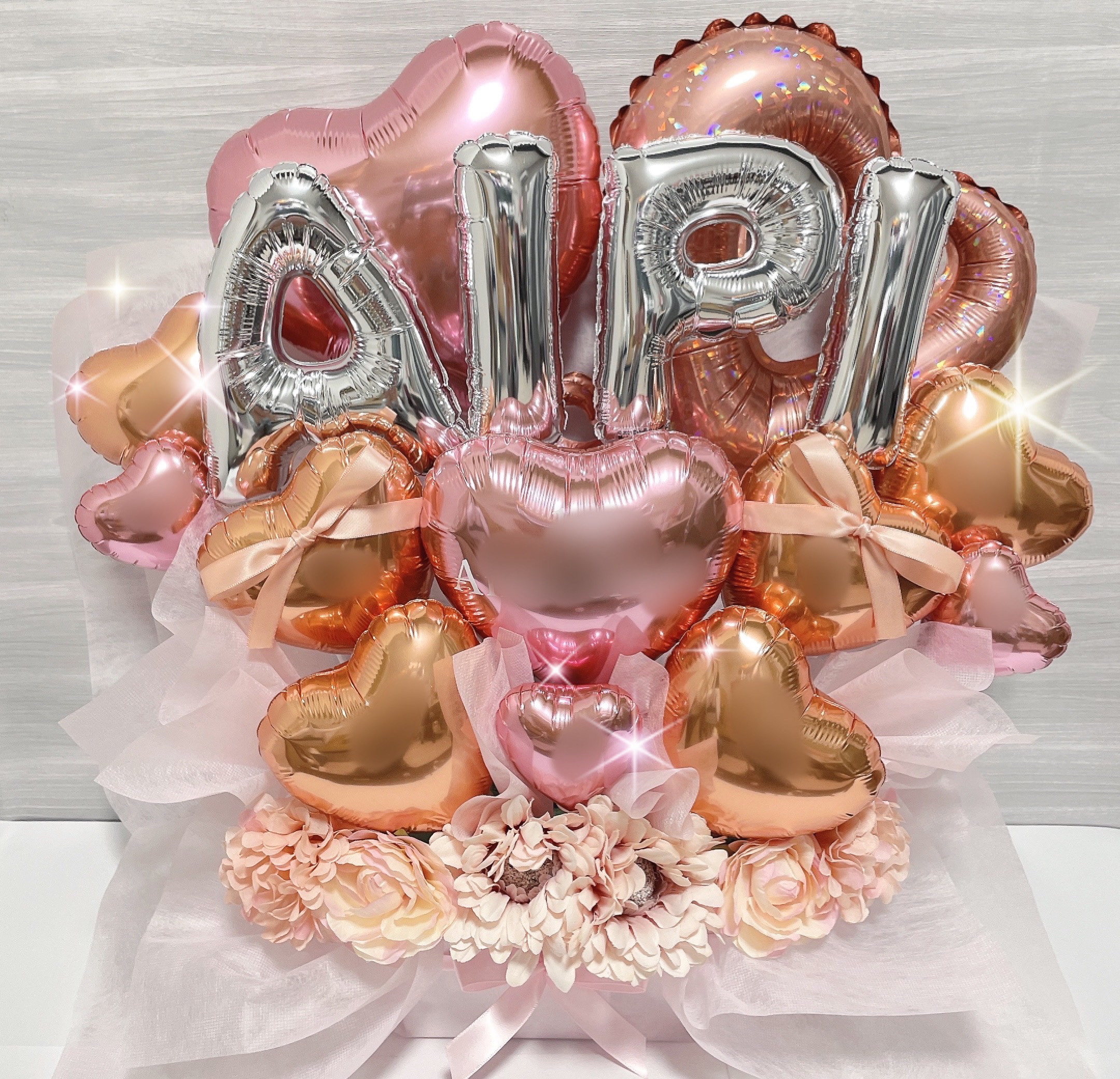 バルーンギフト　バルーンアレンジ 結婚祝い　誕生日　生誕祭　推し　開店祝い　ギフト　プレゼント　バルーン 6,840円