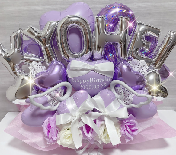 あこ　バルーンアレンジ バルーンギフト　生誕祭　推し バルーンギフト バルーンアレンジ 結婚祝い 誕生日 生誕祭 推し