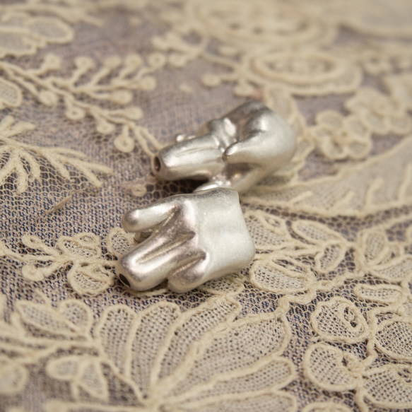 人形たちの花園ブレスレット　ルビー　silver925 7枚目の画像