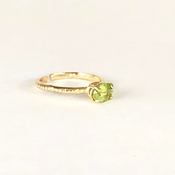 PERIDOT  ovalring  No.2  〜size free〜 2枚目の画像