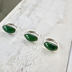 [kiwi fruit風味のnephrite]ring 4枚目の画像