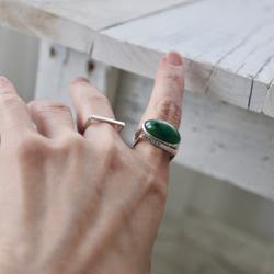 [kiwi fruit風味のnephrite]ring 3枚目の画像