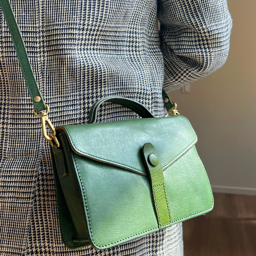 ✾春夏に大人気！2way本革ショルダーバッグ ミニバッグ サッチェル