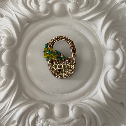 ナンタケットバスケット　ブローチ お知らせ】ナンタケットバスケットブローチ：軽井沢 C-Studio