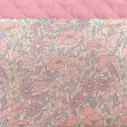 丈夫なキルティングの入園入学3点セット　リバティ ポピー&デイジー 送料無料》キルティングの入園入学3点セット リバティ ポピー