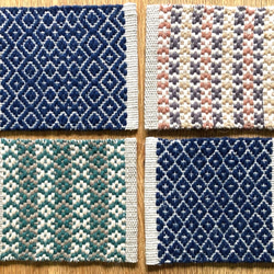 手織りポットマット 4枚目の画像
