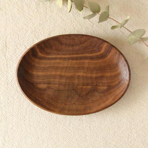 皿　器　無垢　インド製　ヴィンテージ　アンティーク　木製　大型　オーバル型 皿 器 無垢 インド製 ヴィンテージ アンティーク 木製 大型
