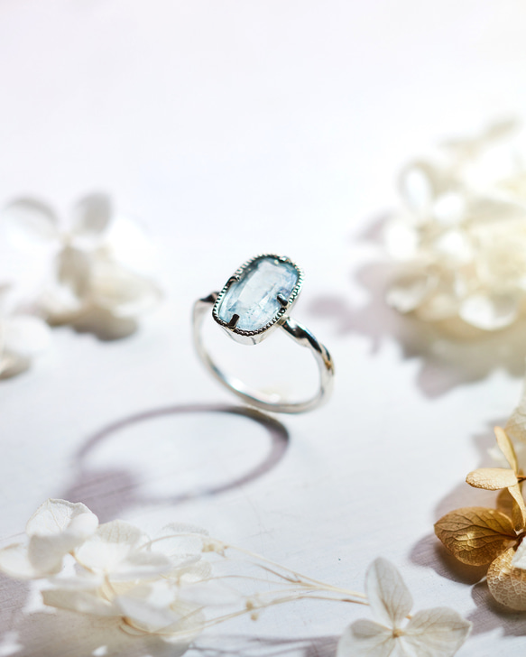 4点セット※画像確認※アクアマリンのシルバーリング【フリーサイズ】 4点セット※画像確認※アクアマリンのシルバーリング【フリーサイズ】 16