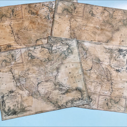 ヴィンテージペーパー コーヒー染め ヴィンテージペーパー コーヒー染め