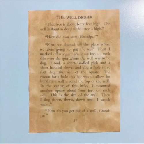 コーヒー染め 古書風 デザインペーパー その他雑貨 白 通販 15508208