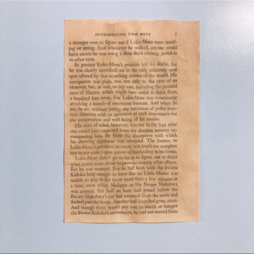 コーヒー染め 古書風 デザインペーパー その他雑貨 白 通販 15508208