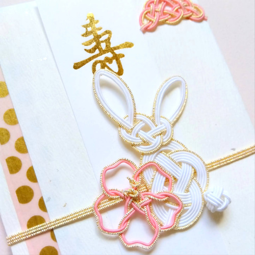 水引ご祝儀袋 ︙桜うさぎ︙ 春／さくら ご祝儀袋・袱紗（ふくさ） BRUN