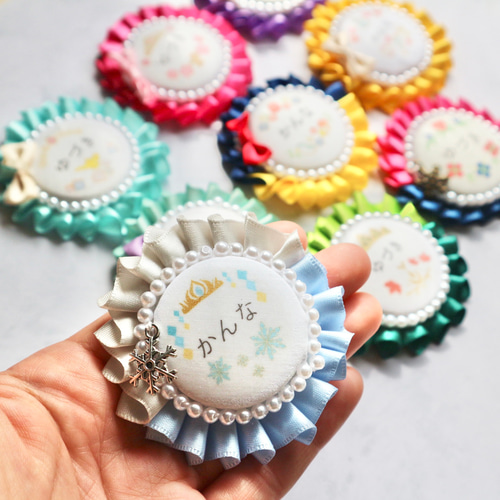プリンセス♡ネームロゼット 雑貨・その他 aromama581 通販｜Creema 