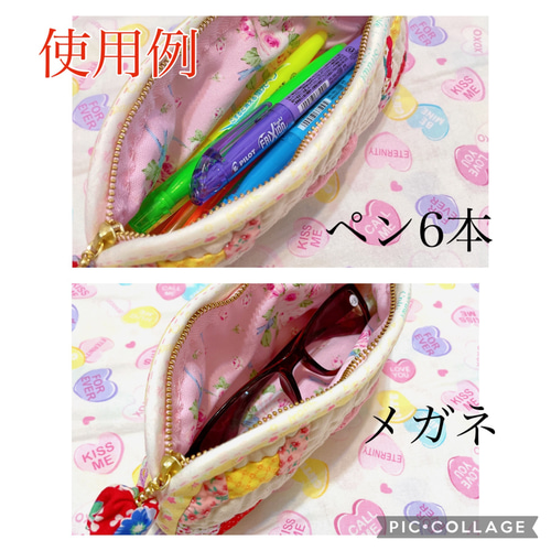 サンボンネットスー パッチワークポーチ メガネケース