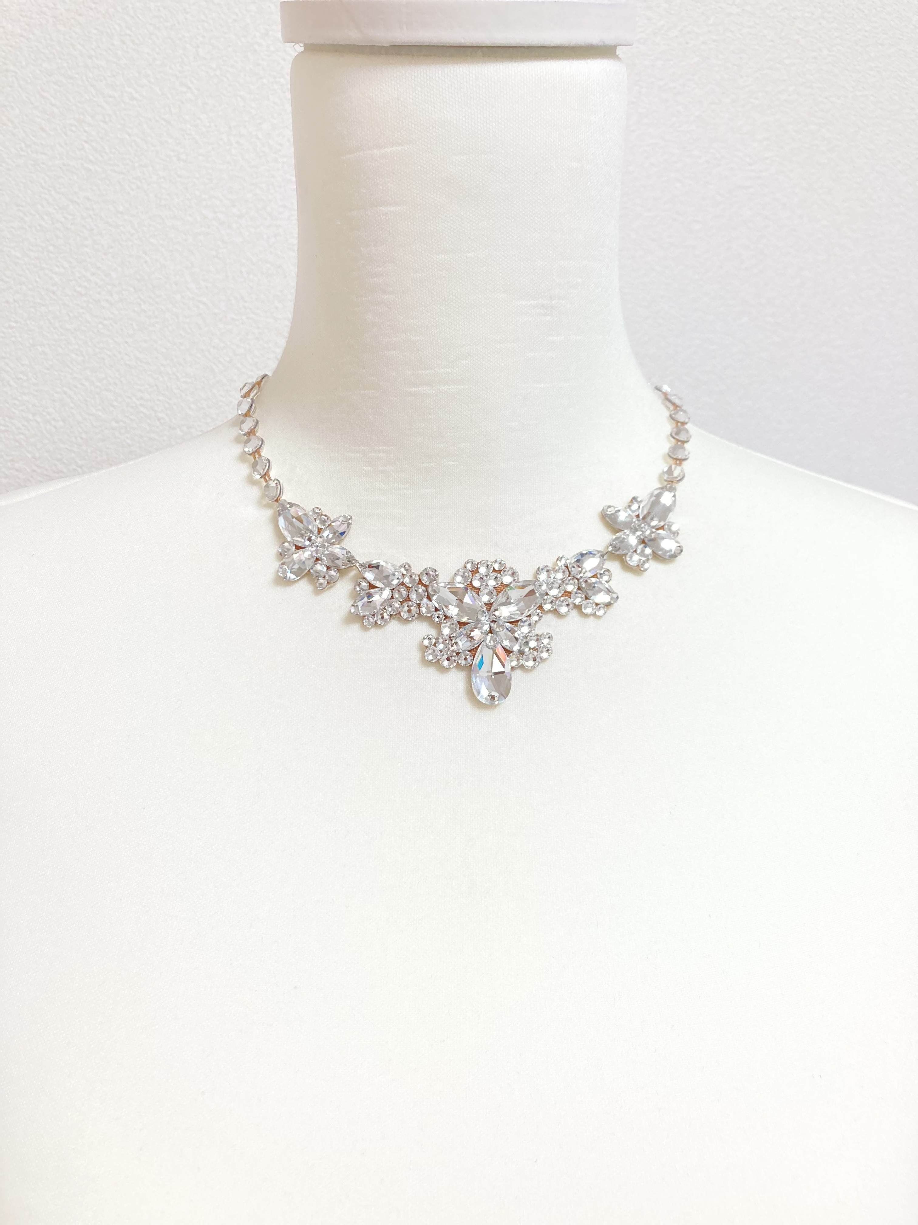 社交ダンス　ウェディング♡ブライダルアクセサリープレシオサネックレス