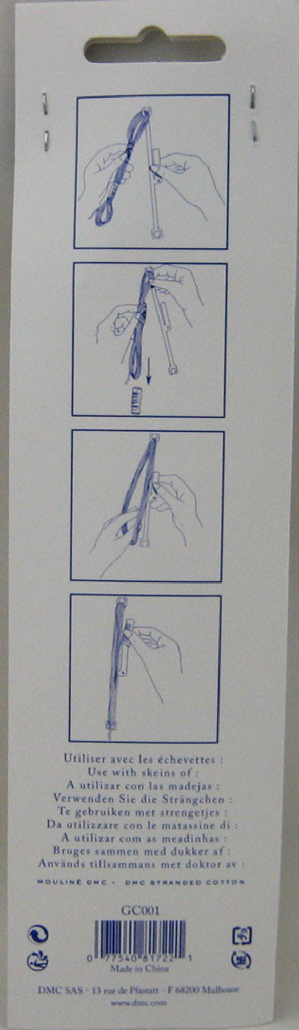 新入荷！DMC　ディーエムシー刺しゅう用具『刺しゅう糸収納 ステッチボウ』～各1７㎝　10本入り ～ 8枚目の画像