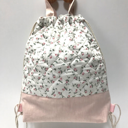 リバティプリント使用♪レッスンバッグ♪上履き入れ♪メドウテイルズ