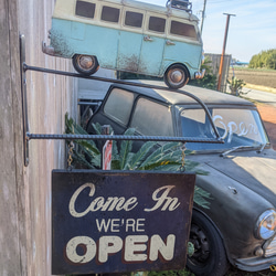 ピッザ屋さん仕様の調味料置き キッチンカー シトロエン Hバン