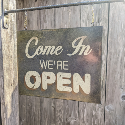 可愛らしい ワーゲンバス オープン看板 OPEN サインボード #店舗什器 可愛らしい ワーゲンバス オープン看板 OPEN サインボード #店舗