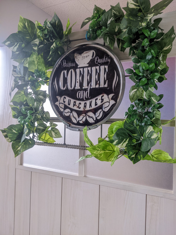 カフェ 看板 CAFE COFFEE 喫茶店 壁掛け看板 2way 自立式看板 #珈琲
