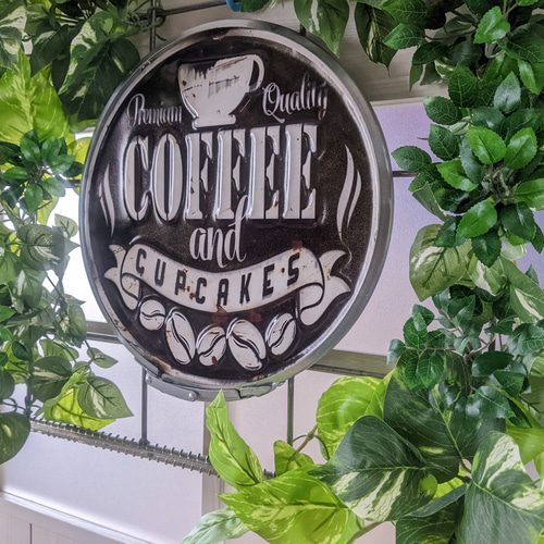 カフェ 看板 CAFE COFFEE 喫茶店 壁掛け看板 2way 自立式看板 #珈琲