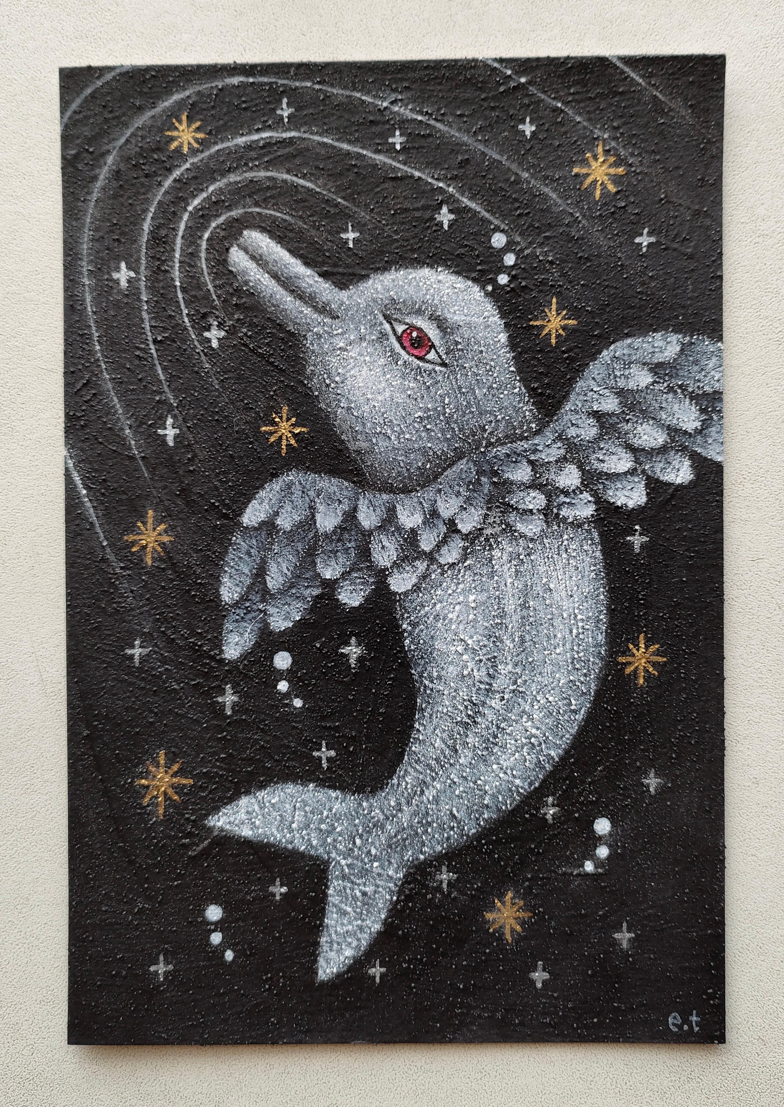 似顔絵「小鳥 とふたりで」イラスト/アート/絵画/インコ/文鳥/オオハシ 
