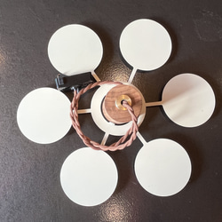 はなびらペンダント照明 3枚目の画像