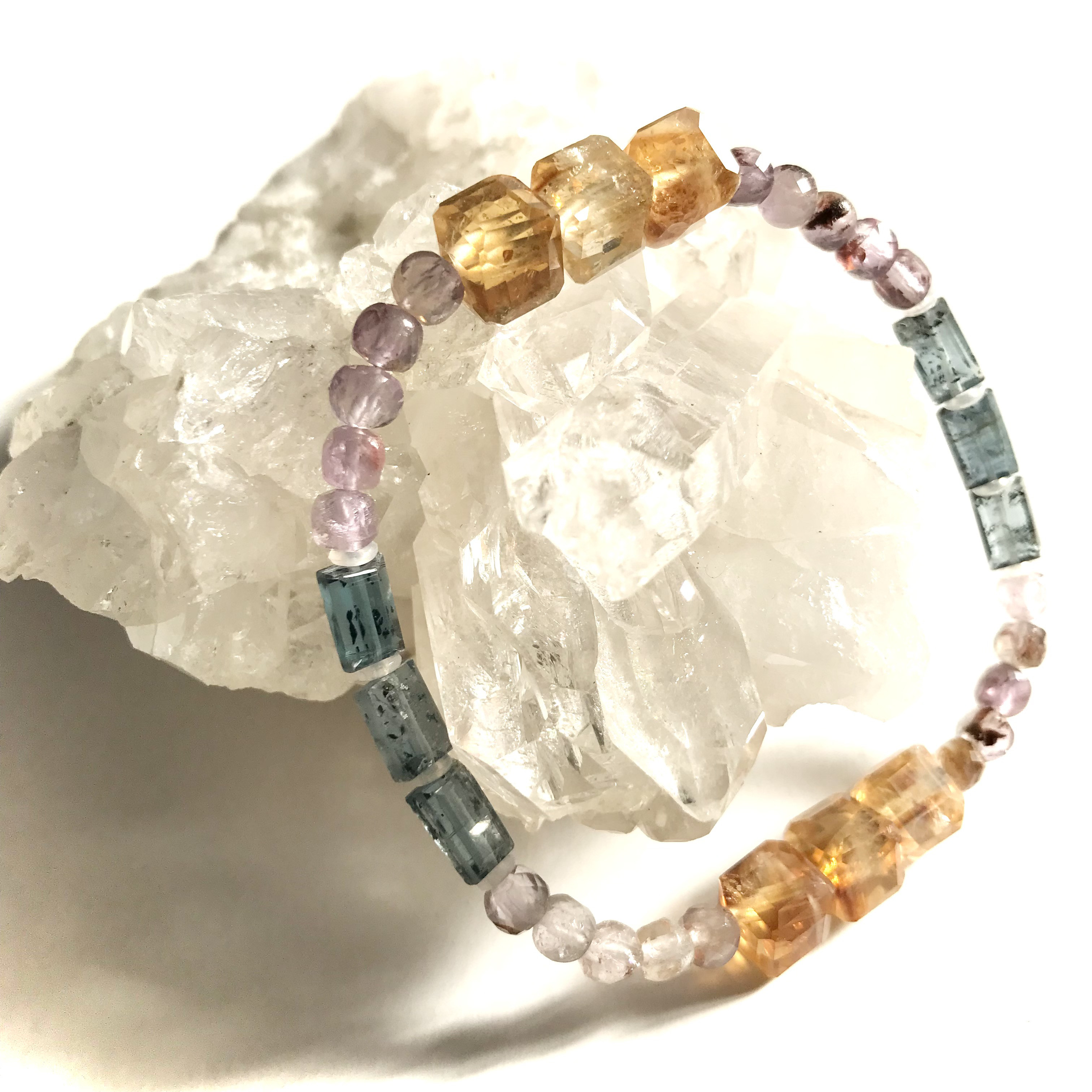 目標　資格試験　合格！個性　あふれる　華奢な　ブレスレット