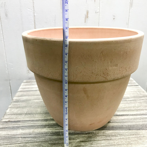 再入荷！ イタリアンテラコッタ 素焼き鉢 直径20×H16.5cm その他