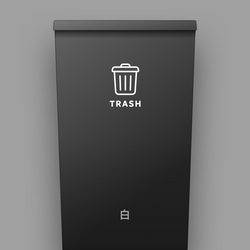 ゴミ箱（Trash）【ゴミ分別ステッカー】 3枚目の画像