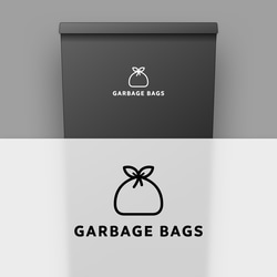 ゴミ袋（Garbage Bags）【ゴミ分別ステッカー】 1枚目の画像