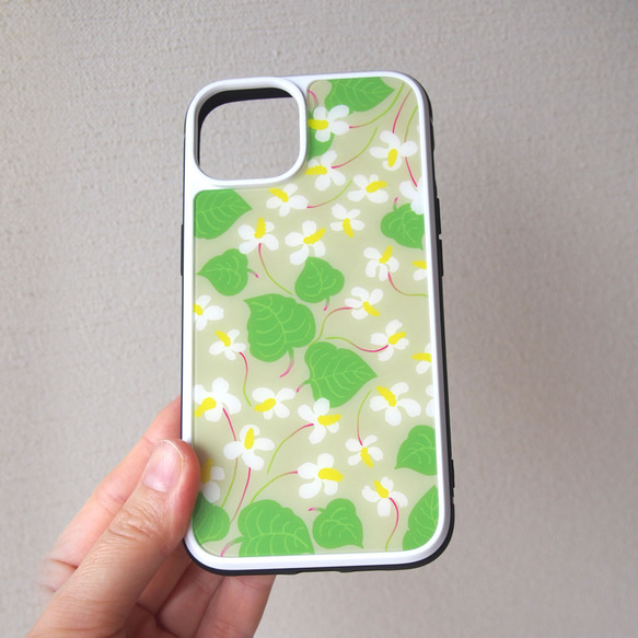 強化玻璃 iPhone 保護殼 [Spring Garden/Dokudami] #相容 iPhone15 第5張的照片