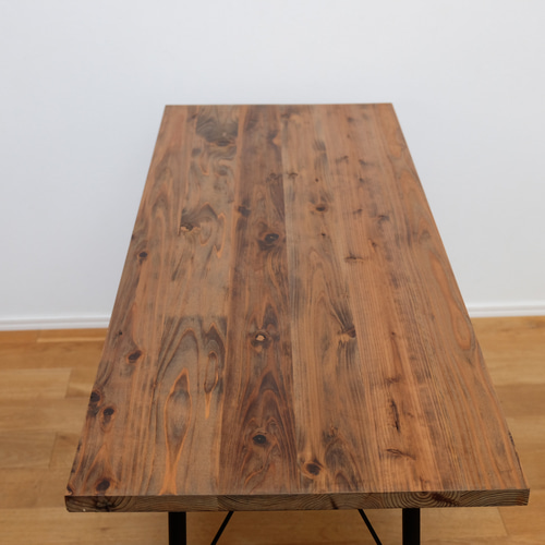 国産杉無垢デスク（天板のみ）130×45 ワトコオイル仕上