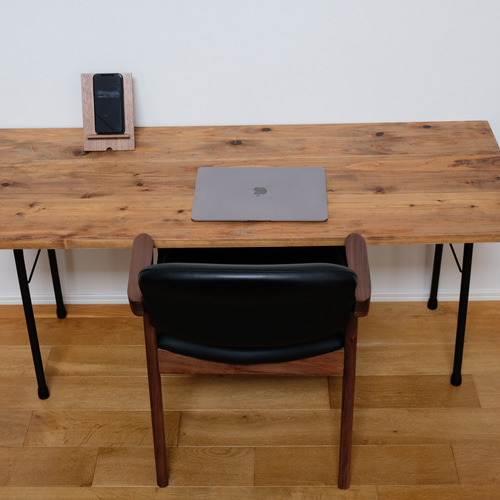 国産杉無垢デスク（天板のみ）130×45 ワトコオイル仕上ミディアム