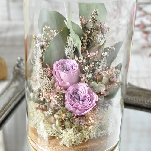 ✽ライラック色が優しい✽シャビーシックなフラワーインテリア  