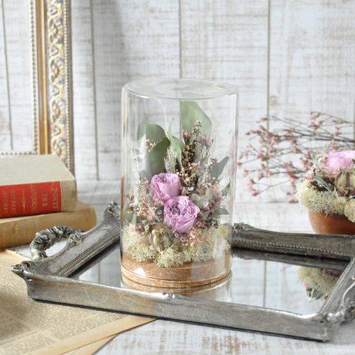 ✽ライラック色が優しい✽シャビーシックなフラワーインテリア  